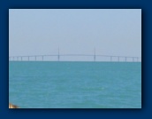 The Skyway Bridge seen from Anna Maria Island